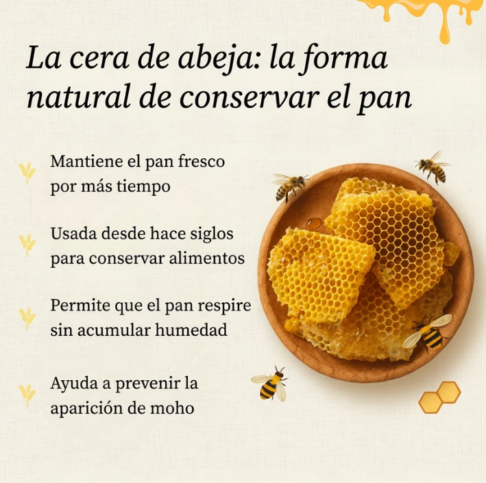 Waxbread™ Bolsa con Cera de Abeja Antihumedad